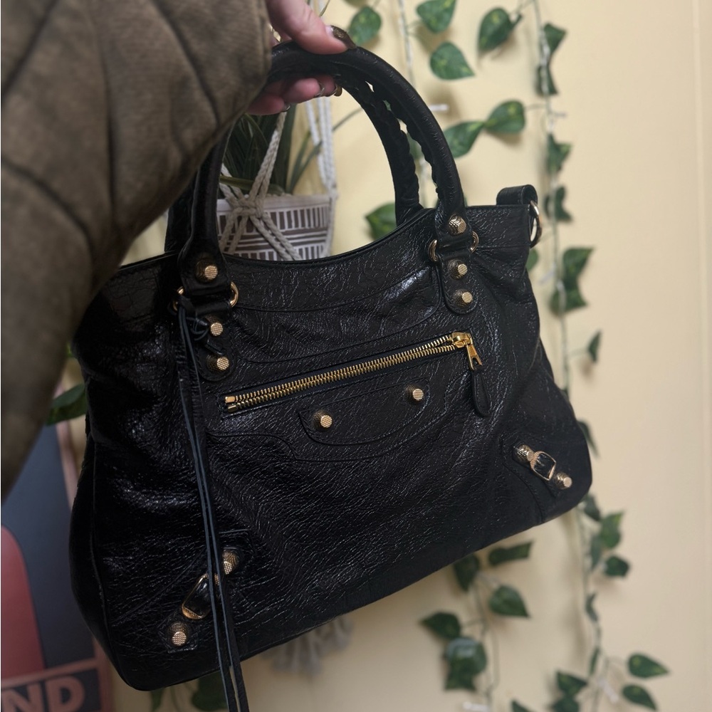 Balenciaga Black gold city town